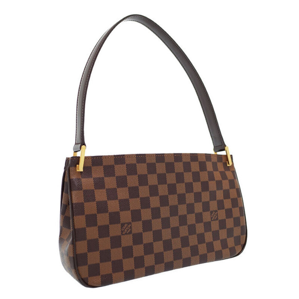 Louis Vuitton Bag Ebene Brown Aubagne Canvas Damier Shoulder